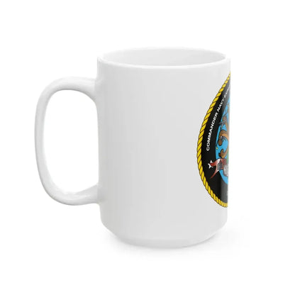 COMNAVELSG Cargo Handlers Commander Navy Expeditionary Logistics Support Group (U.S. Navy) White Coffee Mug - Go Mug Yourself