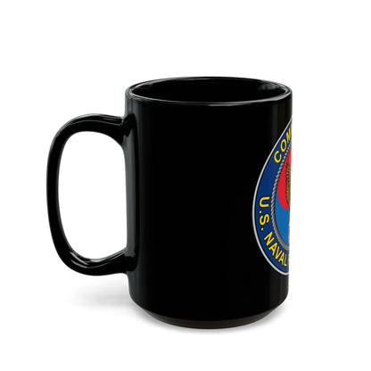 COMNAVFOR Korea Commander Naval Forces Korea (U.S. Navy) Black Coffee Mug-Go Mug Yourself