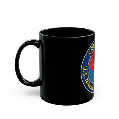 COMNAVFOR Korea Commander Naval Forces Korea (U.S. Navy) Black Coffee Mug-Go Mug Yourself