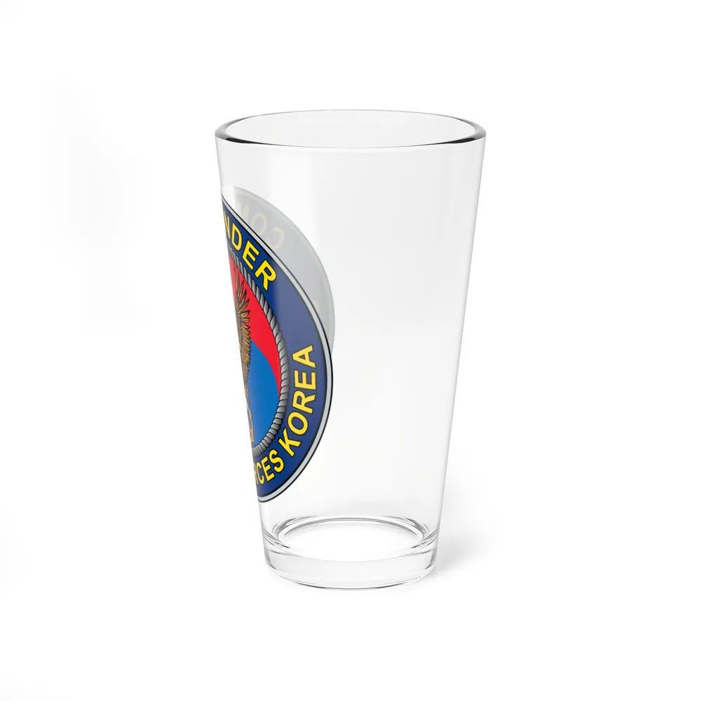 COMNAVFOR Korea Commander Naval Forces Korea (U.S. Navy) Pint Glass 16oz-Go Mug Yourself