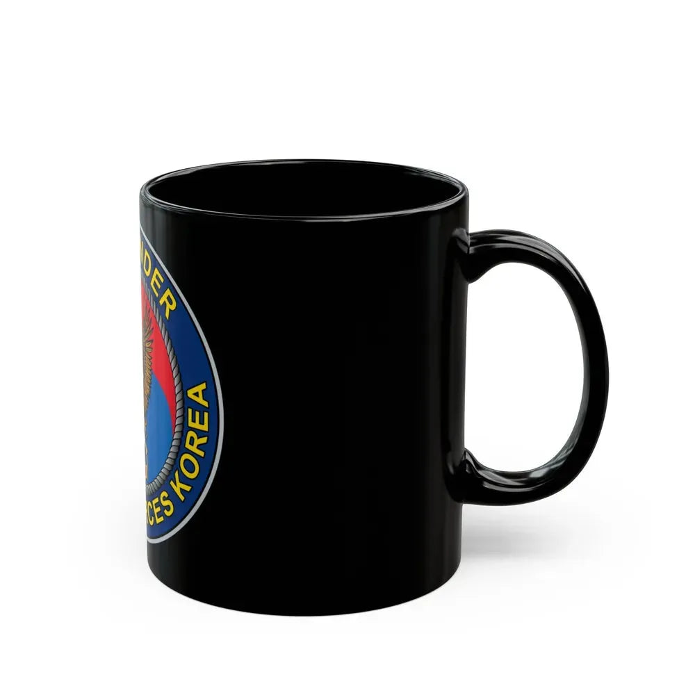 COMNAVFOR Korea Commander Naval Forces Korea (U.S. Navy) Black Coffee Mug - Go Mug Yourself