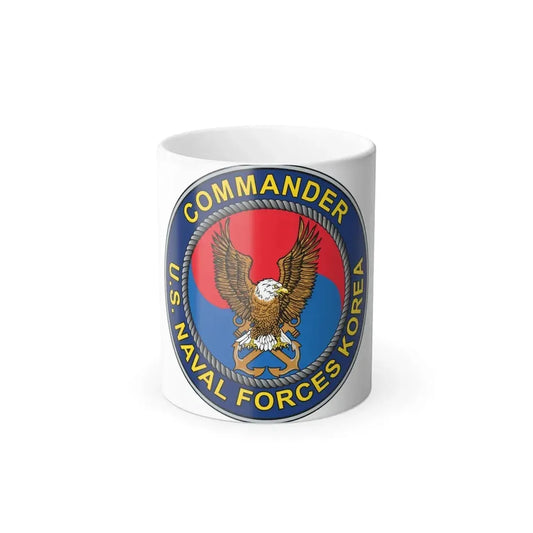 COMNAVFOR Korea Commander Naval Forces Korea (U.S. Navy) Color Changing Mug 11oz Default Title 11oz - Go Mug Yourself