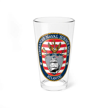 COMNAVSURFLANT N44 Commander Naval Surface Force Atlantic (U.S. Navy) Pint Glass 16oz-16oz-Go Mug Yourself