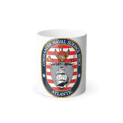 COMNAVSURFLANT N44 Commander Naval Surface Force Atlantic (U.S. Navy) Color Changing Mug 11oz Default Title 11oz - Go Mug Yourself