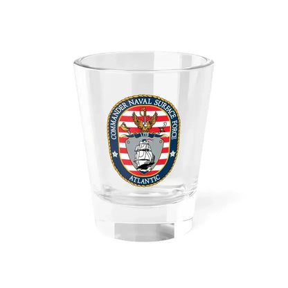 COMNAVSURFLANT N44 Commander Naval Surface Force Atlantic (U.S. Navy) Shot Glass 1.5oz 1.5oz - Go Mug Yourself