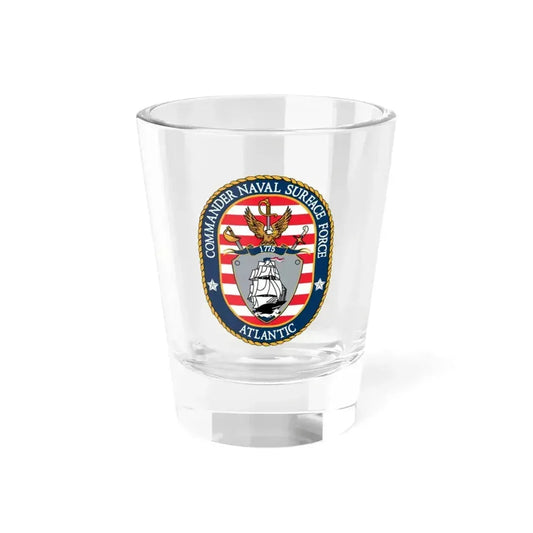 COMNAVSURFLANT N44 Commander Naval Surface Force Atlantic (U.S. Navy) Shot Glass 1.5oz 1.5oz - Go Mug Yourself