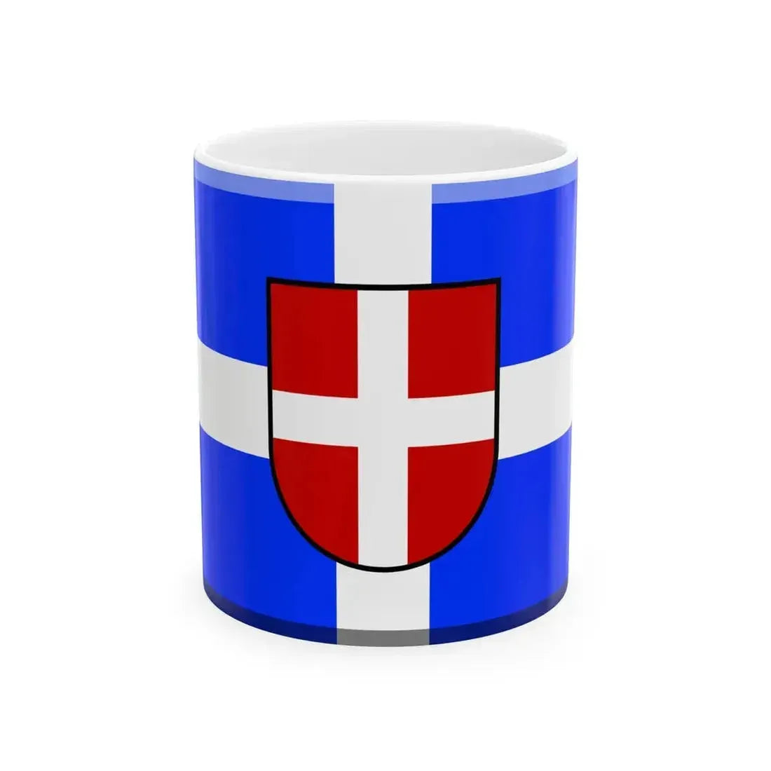 Como 1907 flag (Italy) White Coffee Mug 11oz - Go Mug Yourself