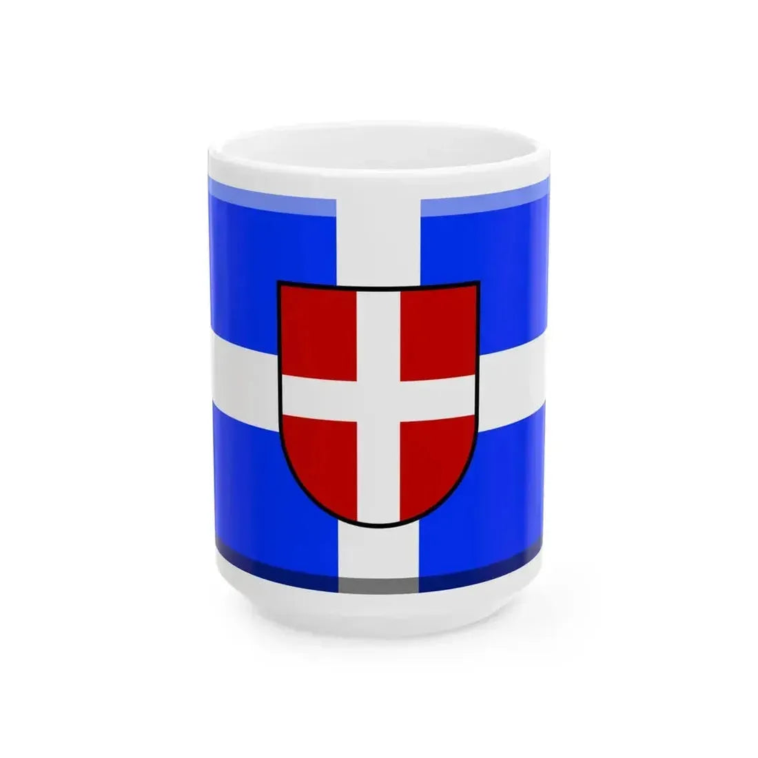 Como 1907 flag (Italy) White Coffee Mug 15oz - Go Mug Yourself