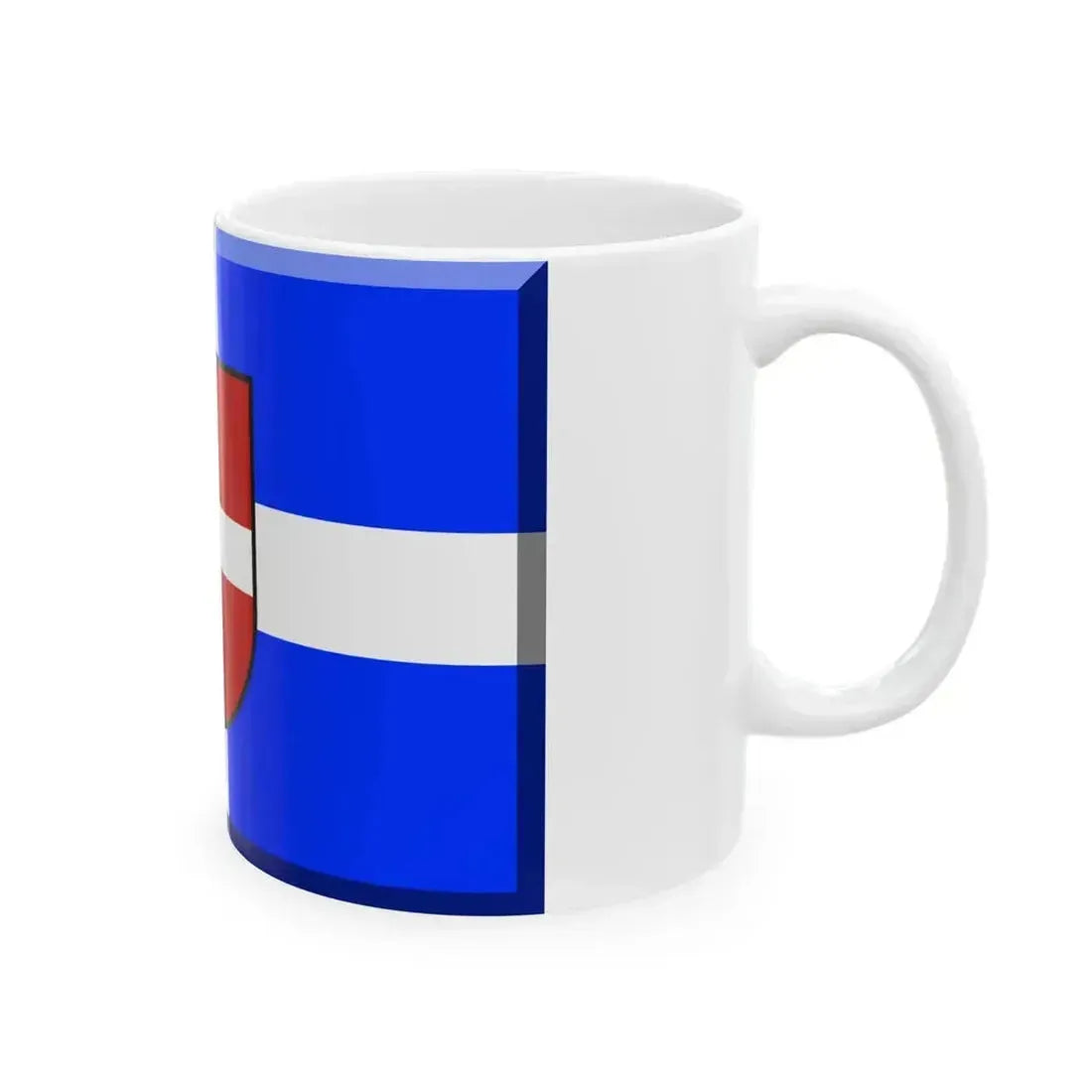 Como 1907 flag (Italy) White Coffee Mug - Go Mug Yourself