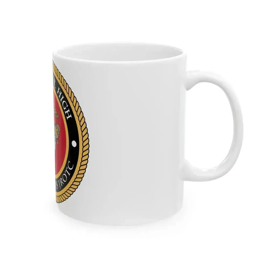 Como Park Sr High Marine Corps Jrotc (USMC) White Coffee Mug - Go Mug Yourself