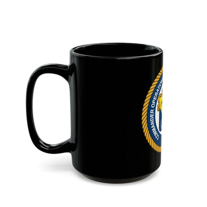 COMOPTEVFOR Commander Operational Test & Evaluation Force (U.S. Navy) Black Coffee Mug - Go Mug Yourself