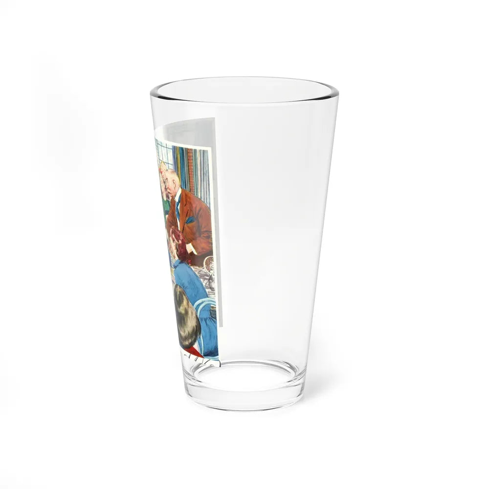 Companion Illustration, December 1941 - Pint Glass 16oz-Go Mug Yourself