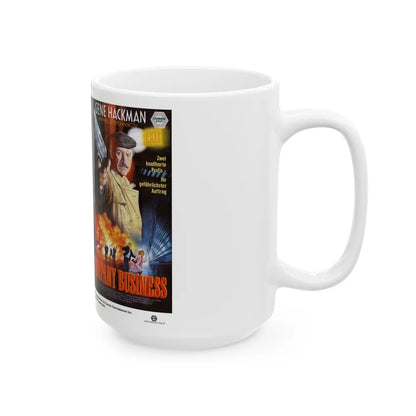 COMPANY BUSINESS GENE HACKMAN (VHS COVER) - White Coffee Mug-Go Mug Yourself