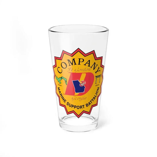 Company D Georgia (USMC) Pint Glass 16oz 16oz - Go Mug Yourself