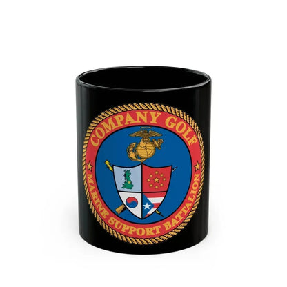 Company Golf (USMC) Black Coffee Mug 11oz - Go Mug Yourself