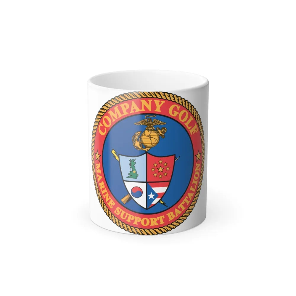 Company Golf (USMC) Color Changing Mug 11oz-11oz-Go Mug Yourself