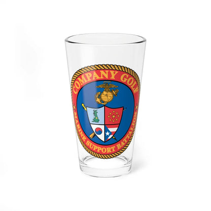 Company Golf (USMC) Pint Glass 16oz-16oz-Go Mug Yourself