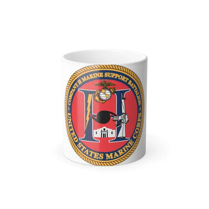 COMPANY H MARINE (USMC) Color Changing Coffee Mug 11oz - Go Mug Yourself