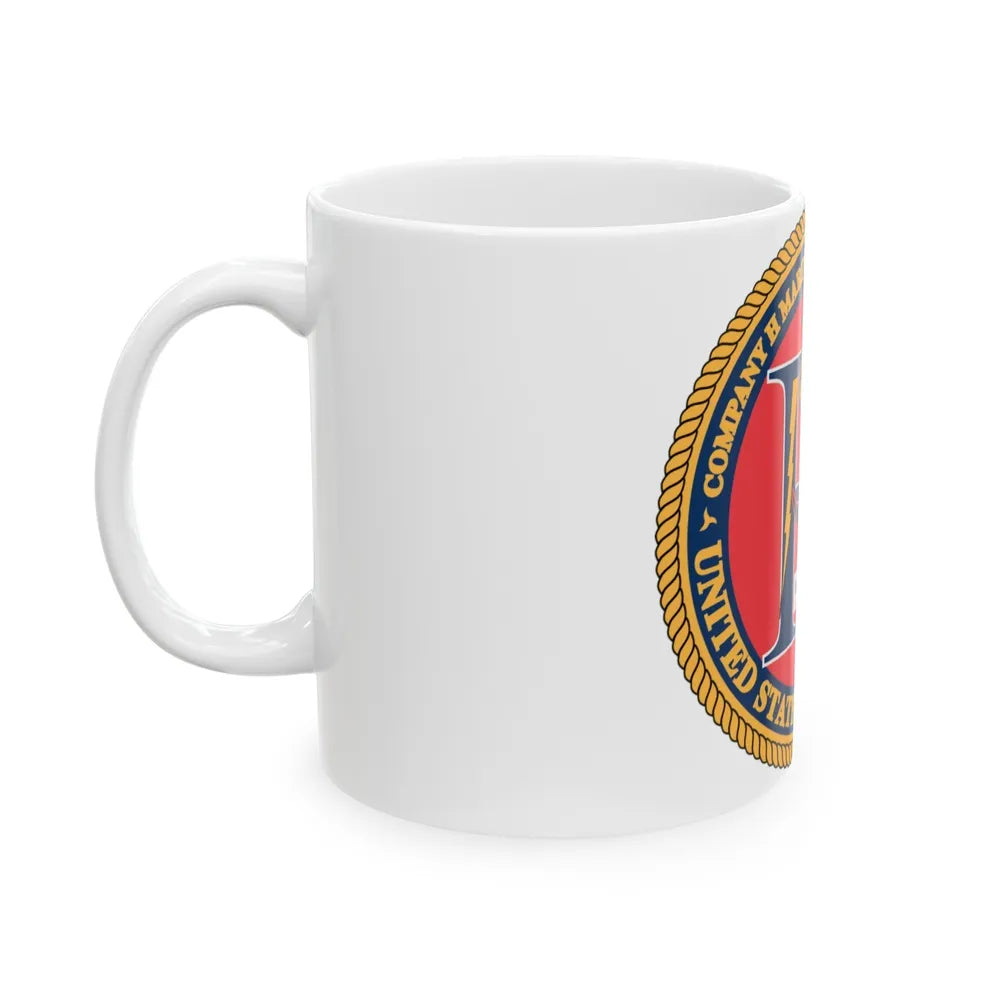 COMPANY H MARINE (USMC) White Coffee Mug-Go Mug Yourself