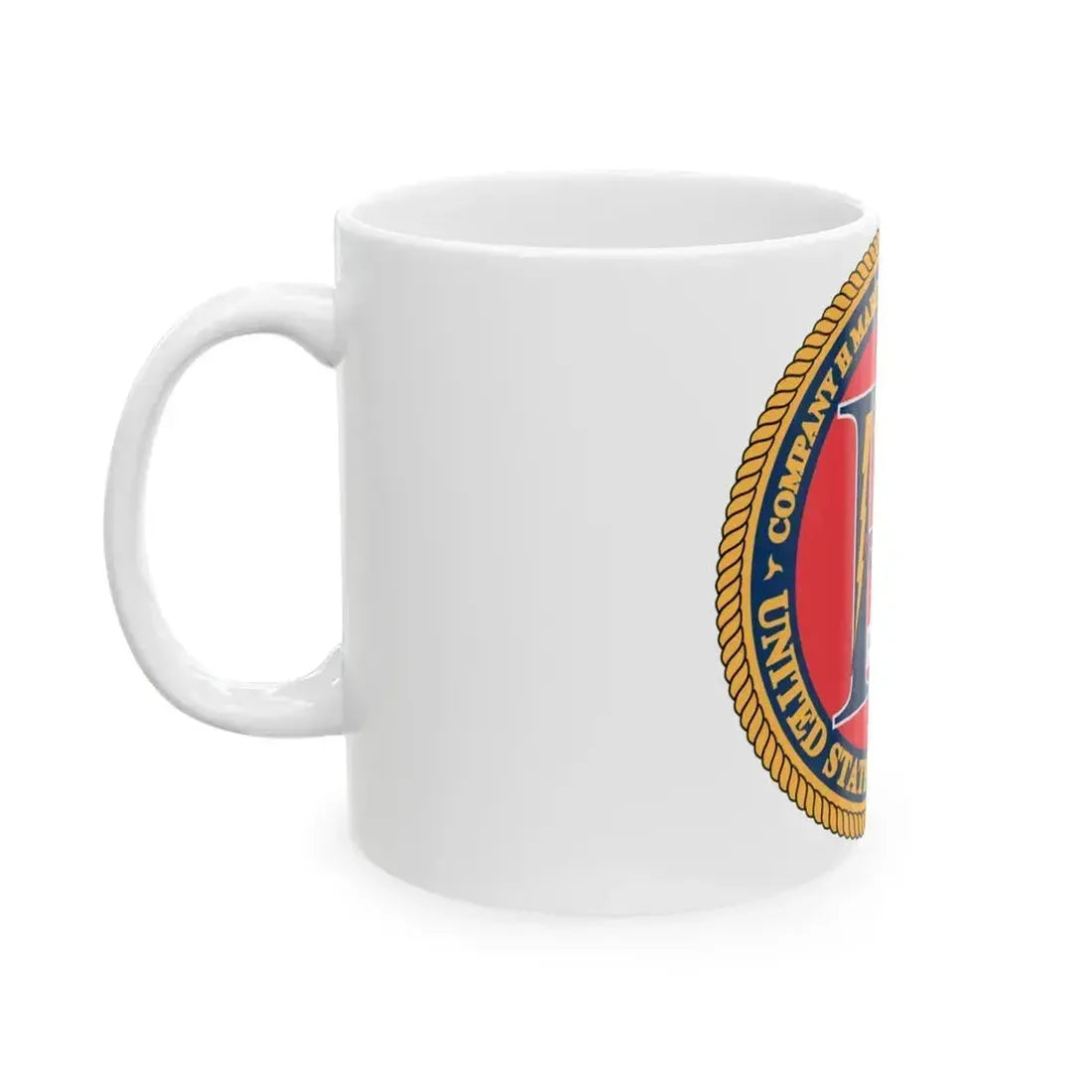 COMPANY H MARINE (USMC) White Coffee Mug - Go Mug Yourself