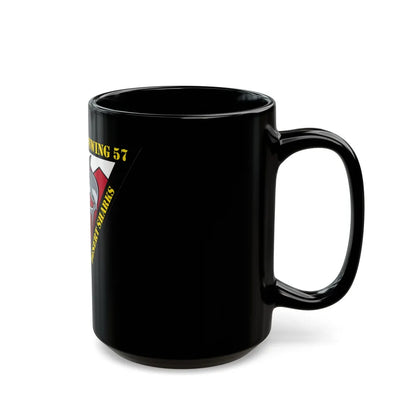 COMPATRECONWING 57 Commander Patrol and Reconnaissance Wing 57 (U.S. Navy) Black Coffee Mug-Go Mug Yourself