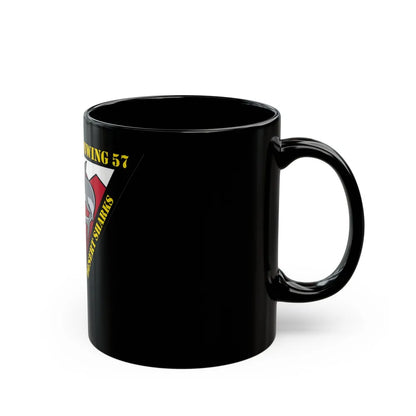 COMPATRECONWING 57 Commander Patrol and Reconnaissance Wing 57 (U.S. Navy) Black Coffee Mug-Go Mug Yourself