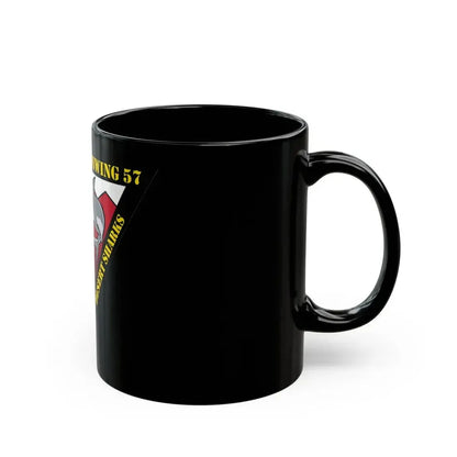 COMPATRECONWING 57 Commander Patrol and Reconnaissance Wing 57 (U.S. Navy) Black Coffee Mug - Go Mug Yourself