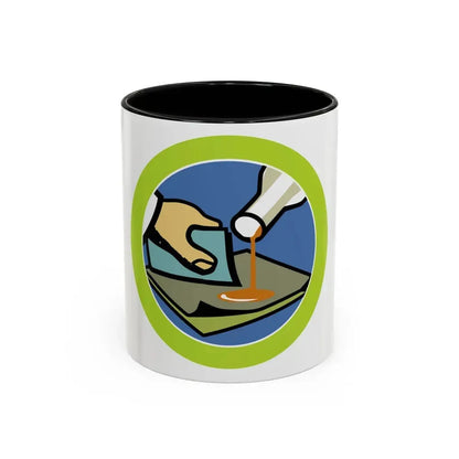 Composite Materials (Boy Scout Merit Badge) Accent Coffee Mug 11oz Black - Go Mug Yourself