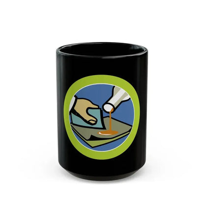 Composite Materials (Boy Scout Merit Badge) Black Coffee Mug 15oz - Go Mug Yourself