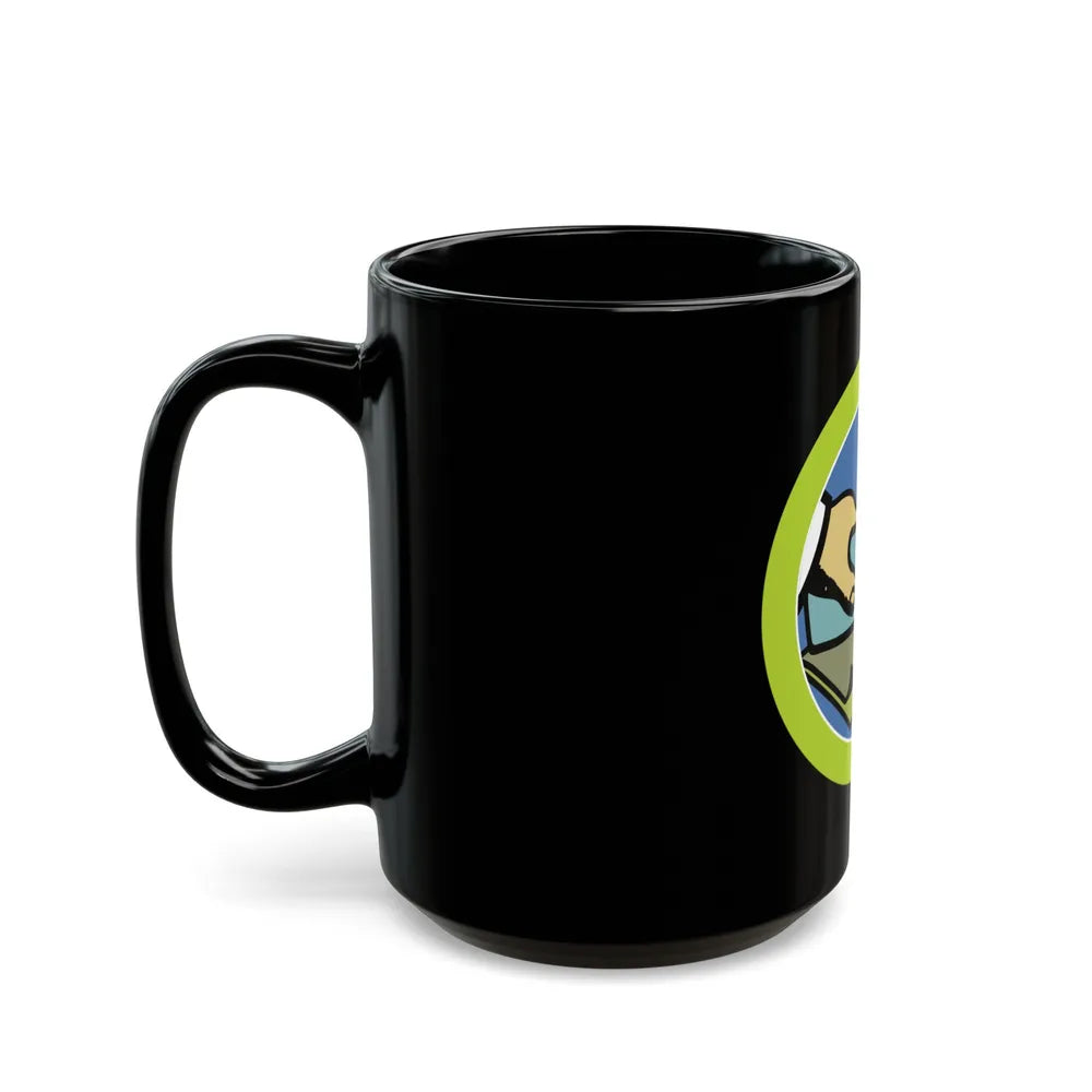 Composite Materials (Boy Scout Merit Badge) Black Coffee Mug-Go Mug Yourself