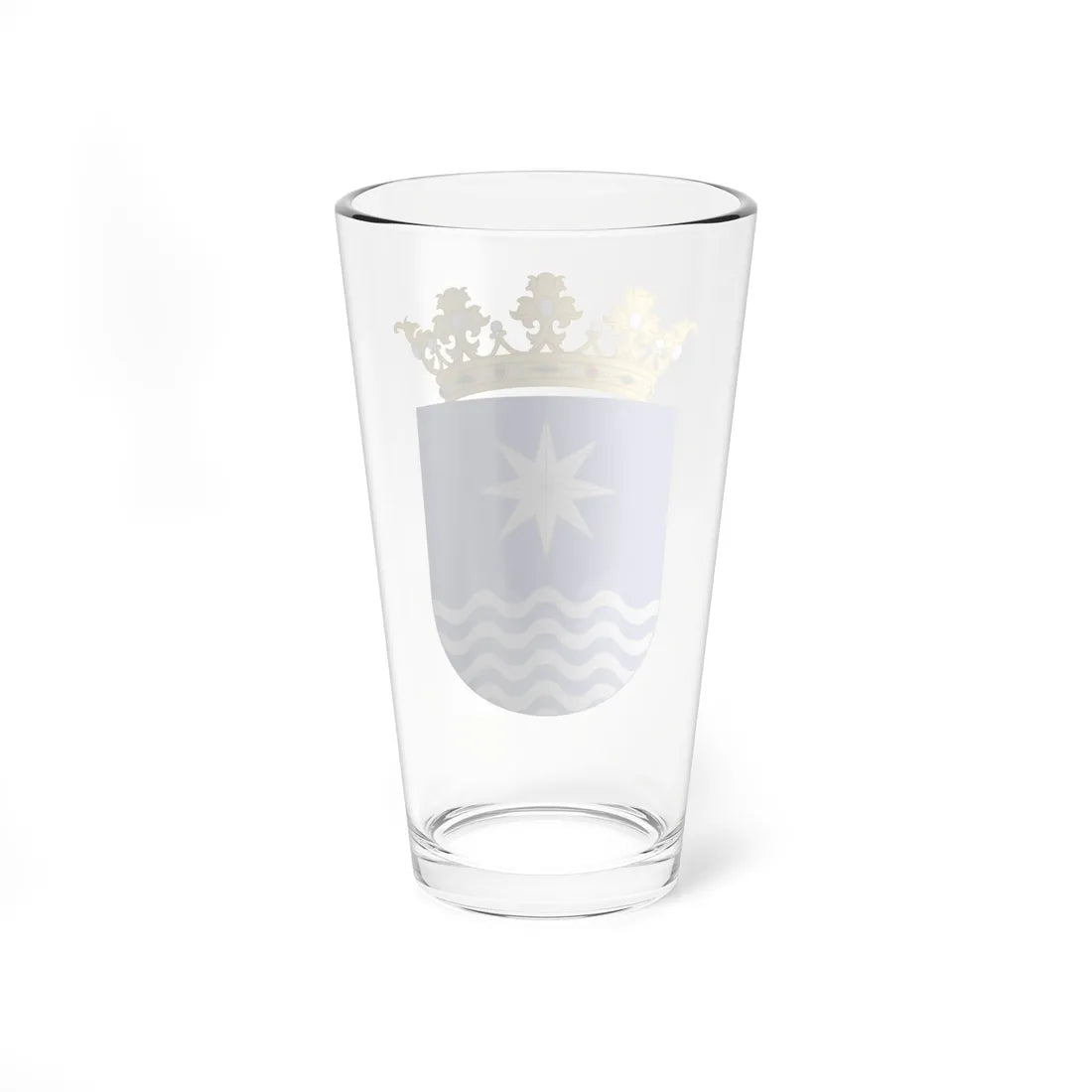 Compostela Old Shield (Dominica) (Coat of Arms) Pint Glass 16oz - Go Mug Yourself