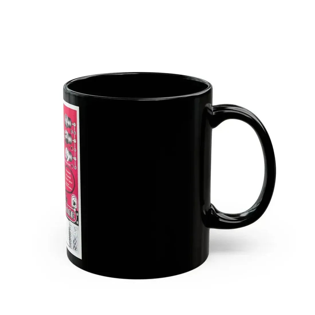 COMPUTER GAME 1973 Movie Poster - Black Coffee Mug - Go Mug Yourself