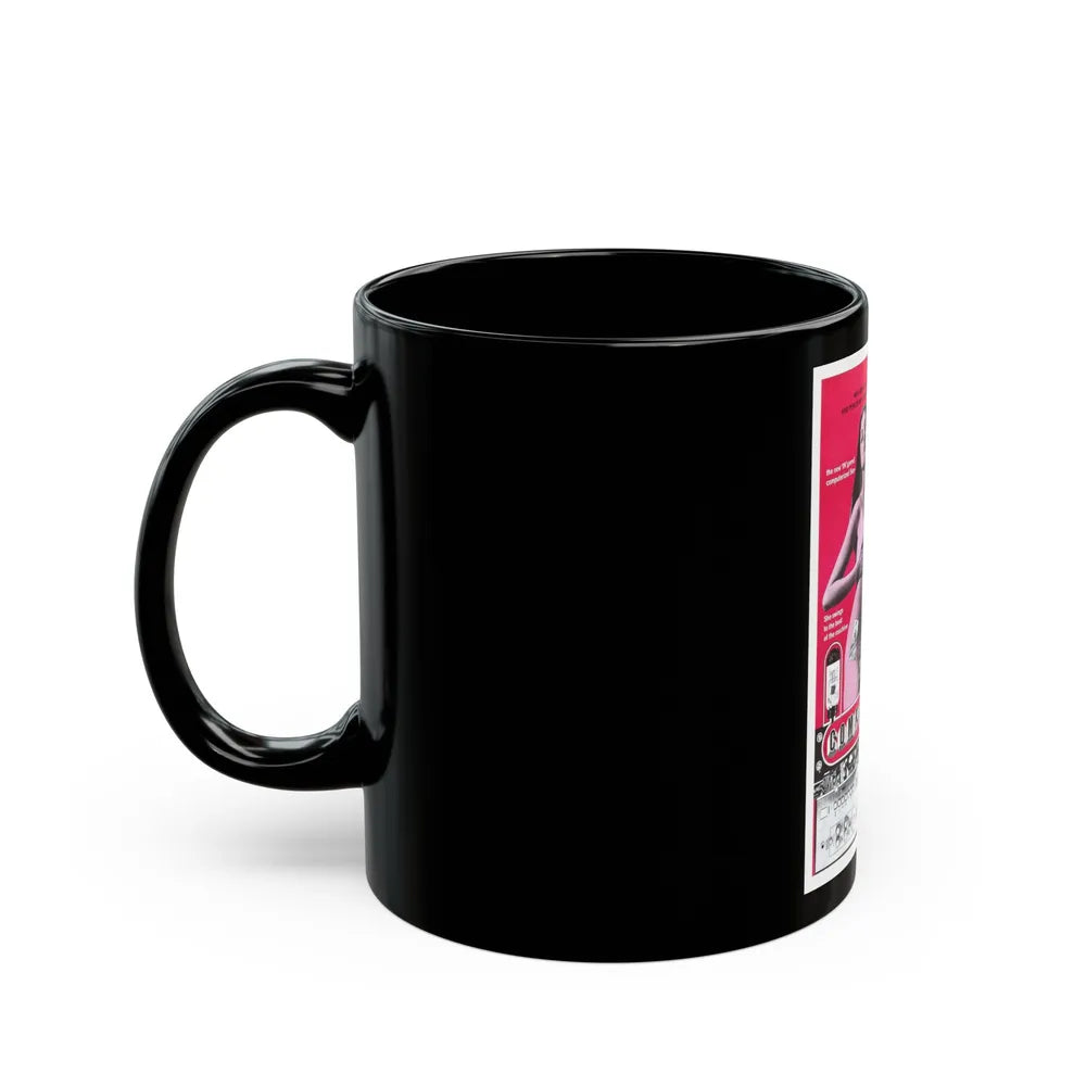 COMPUTER GAME 1973 Movie Poster - Black Coffee Mug-Go Mug Yourself