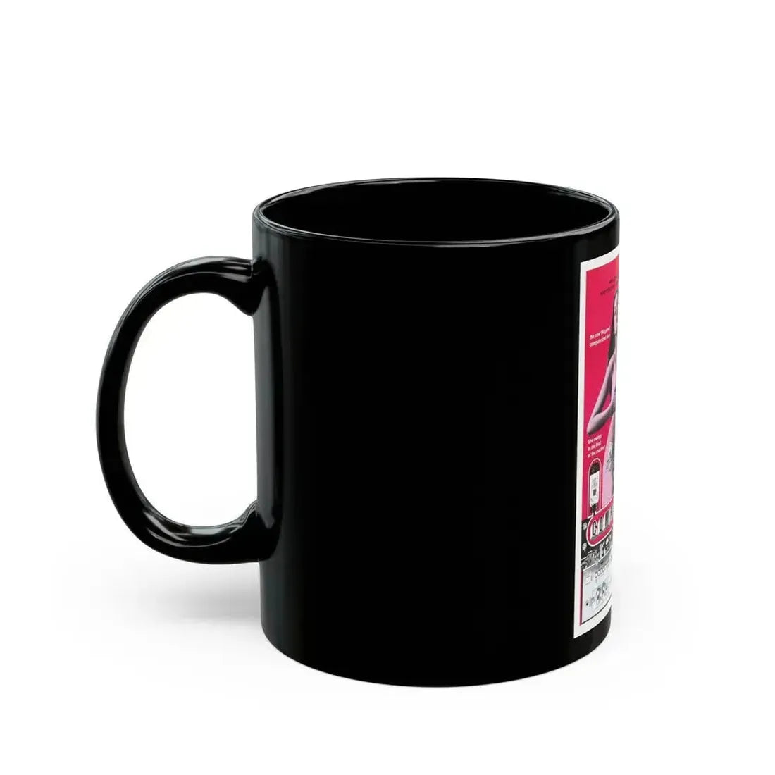 COMPUTER GAME 1973 Movie Poster - Black Coffee Mug - Go Mug Yourself