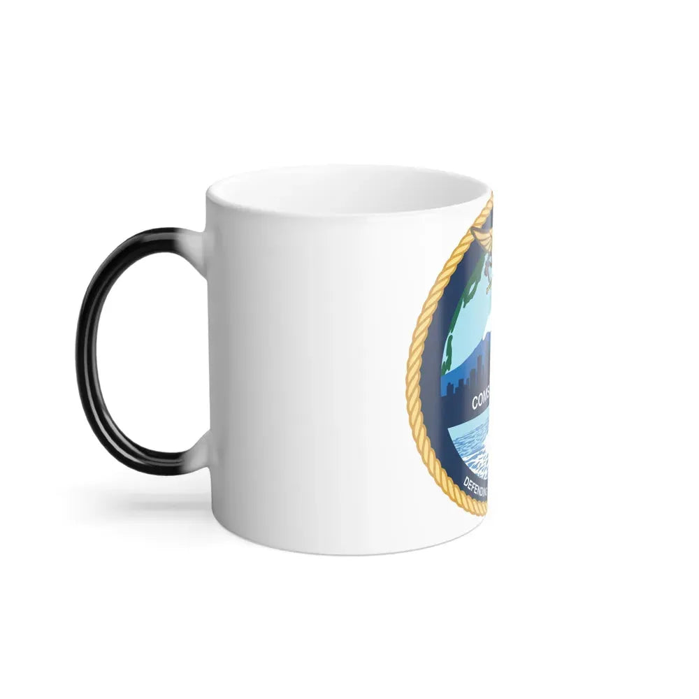 COMSUBGRU 9 Commander Submarine Group 9 (U.S. Navy) Color Changing Mug 11oz - Go Mug Yourself
