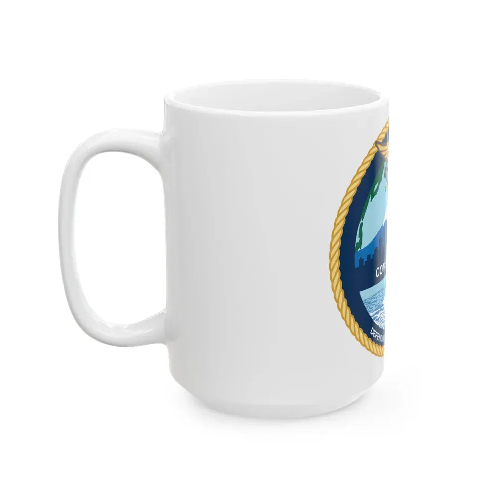 COMSUBGRU 9 Commander Submarine Group 9 (U.S. Navy) White Coffee Mug - Go Mug Yourself