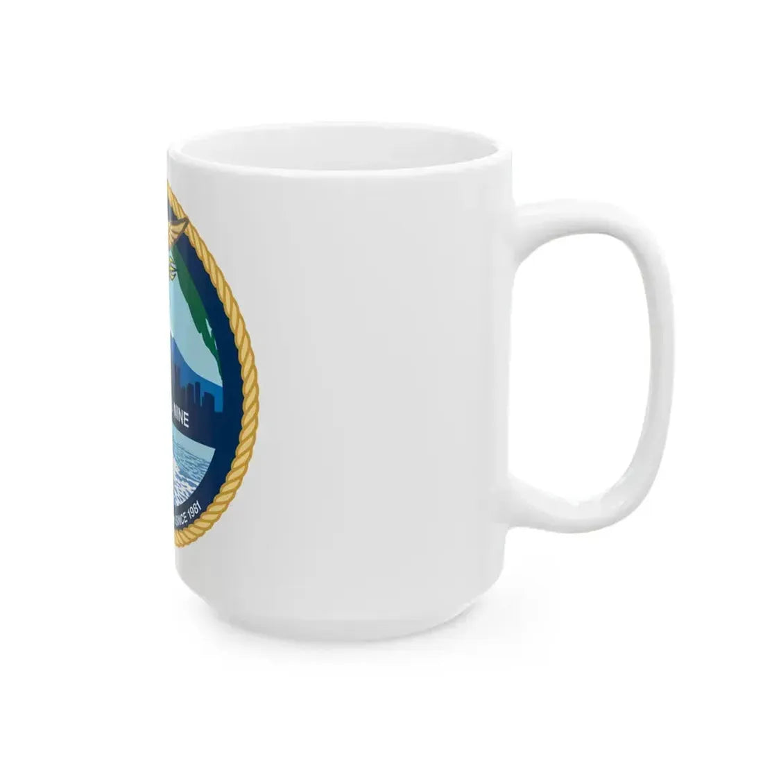 COMSUBGRU 9 Commander Submarine Group 9 (U.S. Navy) White Coffee Mug - Go Mug Yourself