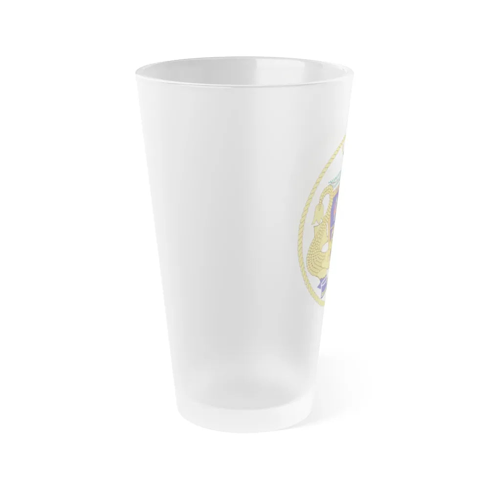 COMSUBLANT Atlantic Crest Commander Submarine Force Atlantic (U.S. Navy) Frosted Pint Glass 16oz-Go Mug Yourself