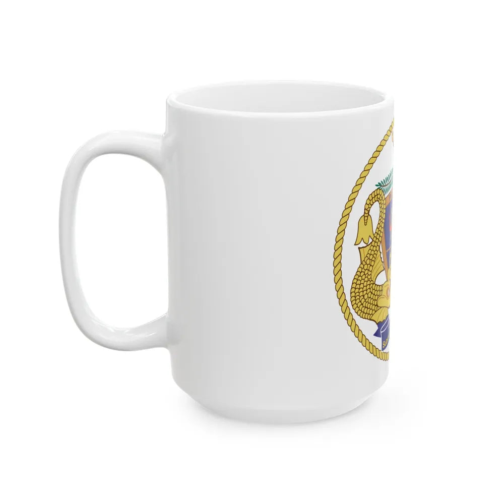 COMSUBLANT Atlantic Crest Commander Submarine Force Atlantic (U.S. Navy) White Coffee Mug-Go Mug Yourself