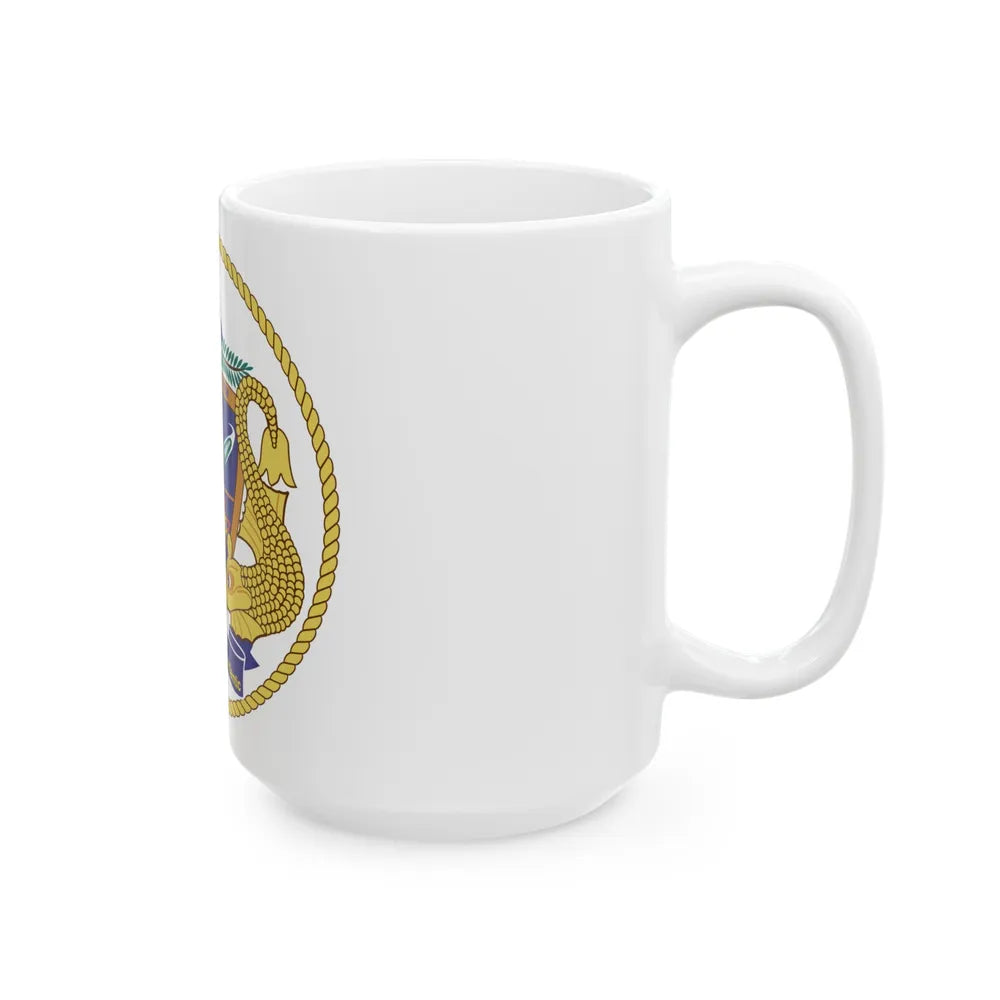 COMSUBLANT Atlantic Crest Commander Submarine Force Atlantic (U.S. Navy) White Coffee Mug-Go Mug Yourself