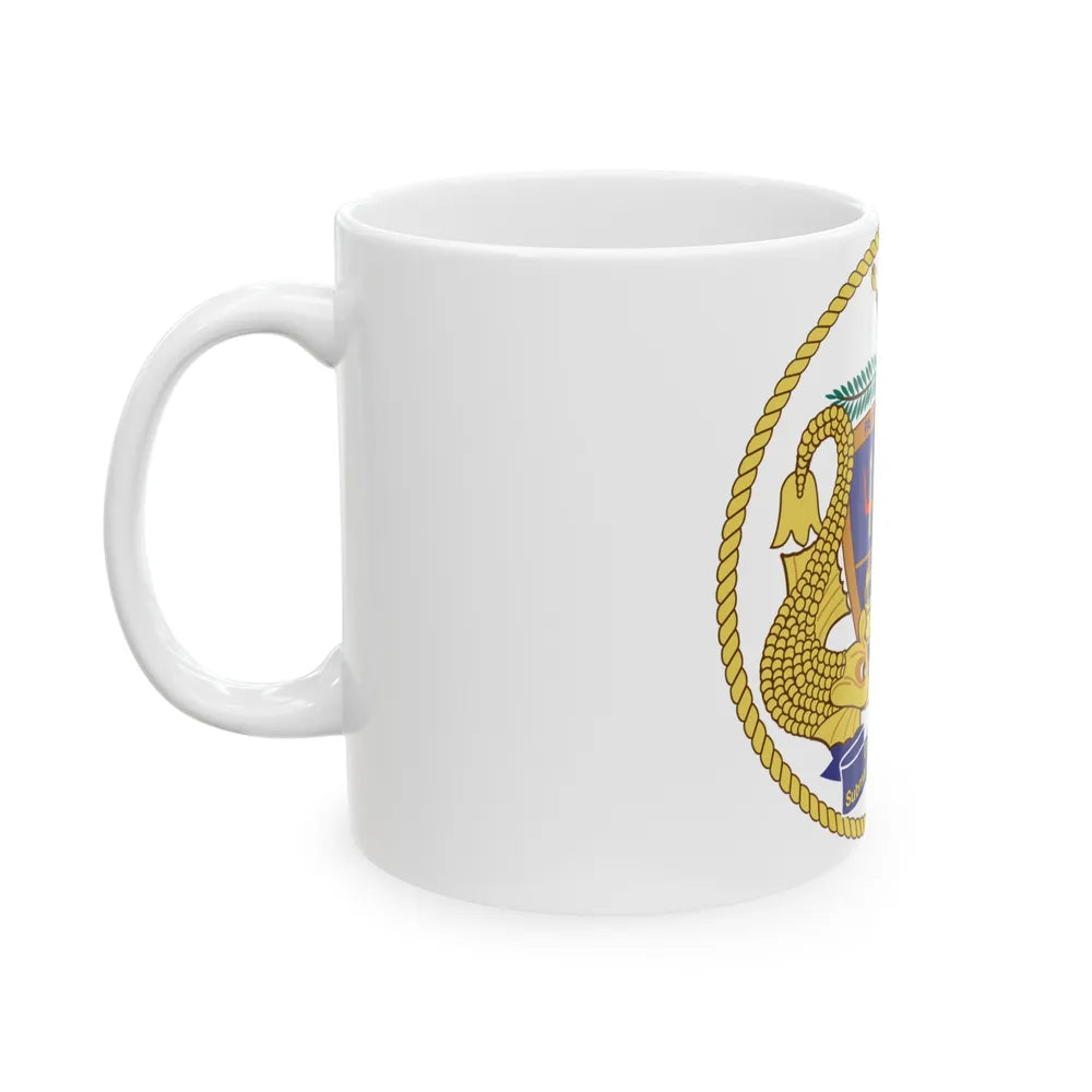 COMSUBLANT Atlantic Crest Commander Submarine Force Atlantic (U.S. Navy) White Coffee Mug-Go Mug Yourself