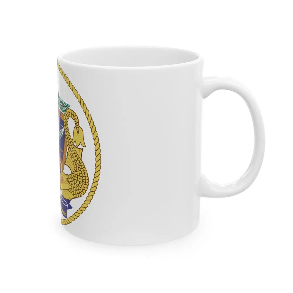 COMSUBLANT Atlantic Crest Commander Submarine Force Atlantic (U.S. Navy) White Coffee Mug-Go Mug Yourself