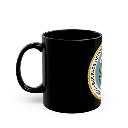 COMSURFDEVRON (U.S. Navy) Black Coffee Mug-Go Mug Yourself