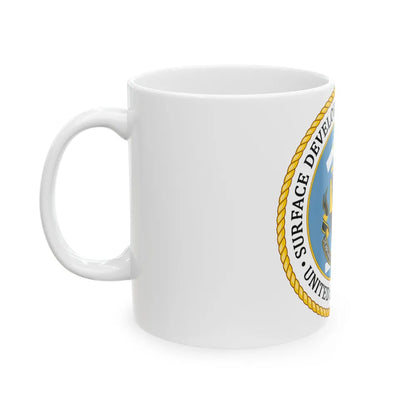 COMSURFDEVRON (U.S. Navy) White Coffee Mug-Go Mug Yourself