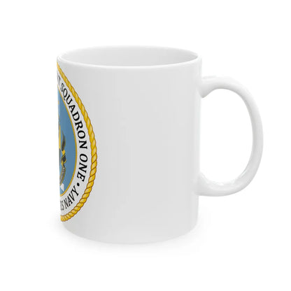 COMSURFDEVRON (U.S. Navy) White Coffee Mug-Go Mug Yourself