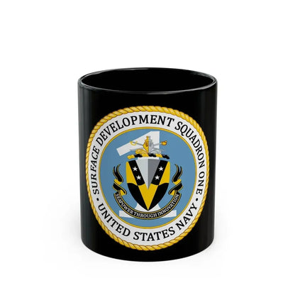 COMSURFDEVRON (U.S. Navy) Black Coffee Mug 11oz - Go Mug Yourself