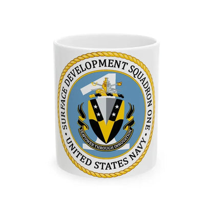 COMSURFDEVRON (U.S. Navy) White Coffee Mug 11oz - Go Mug Yourself
