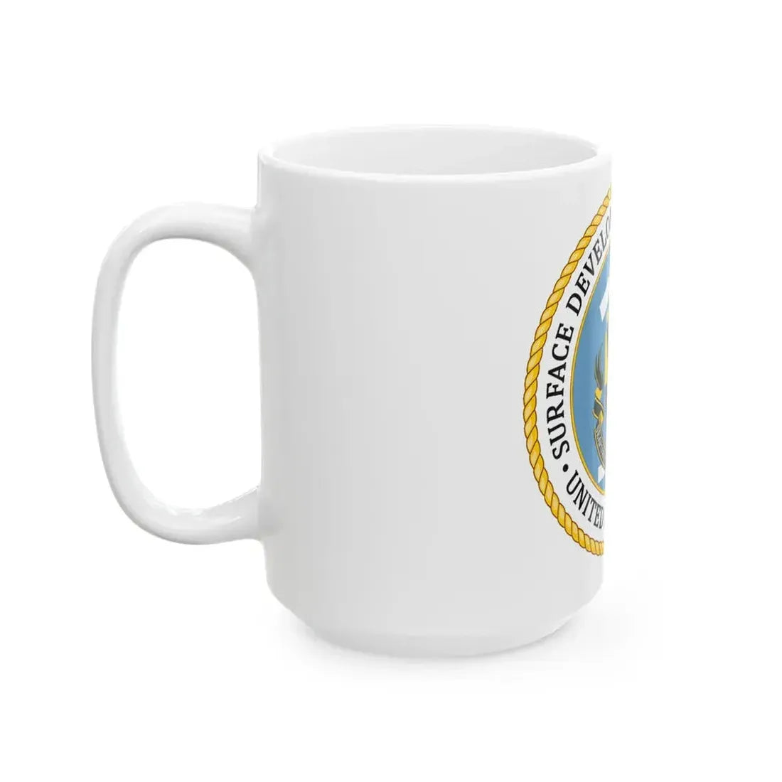 COMSURFDEVRON (U.S. Navy) White Coffee Mug - Go Mug Yourself