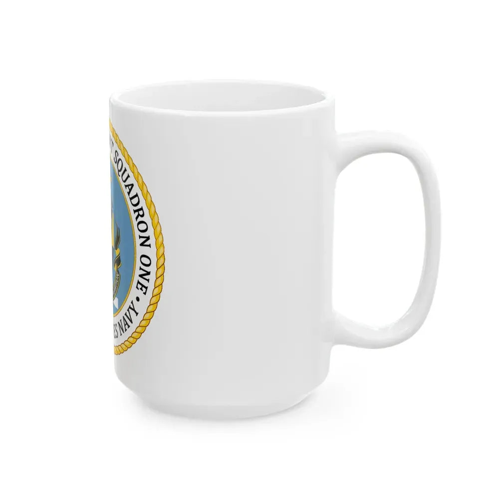 COMSURFDEVRON (U.S. Navy) White Coffee Mug - Go Mug Yourself
