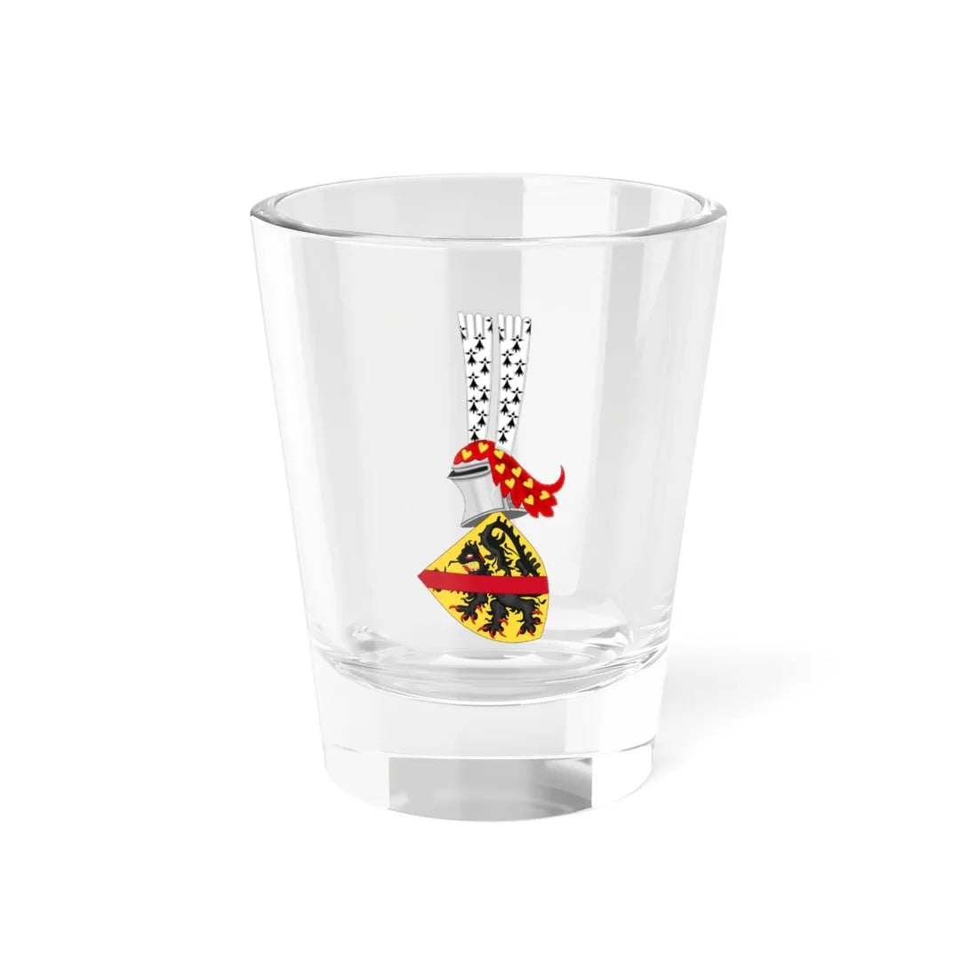 Comté de Namur (Belgium) (Coat of Arms) Shot Glass 1.5oz 1.5oz - Go Mug Yourself